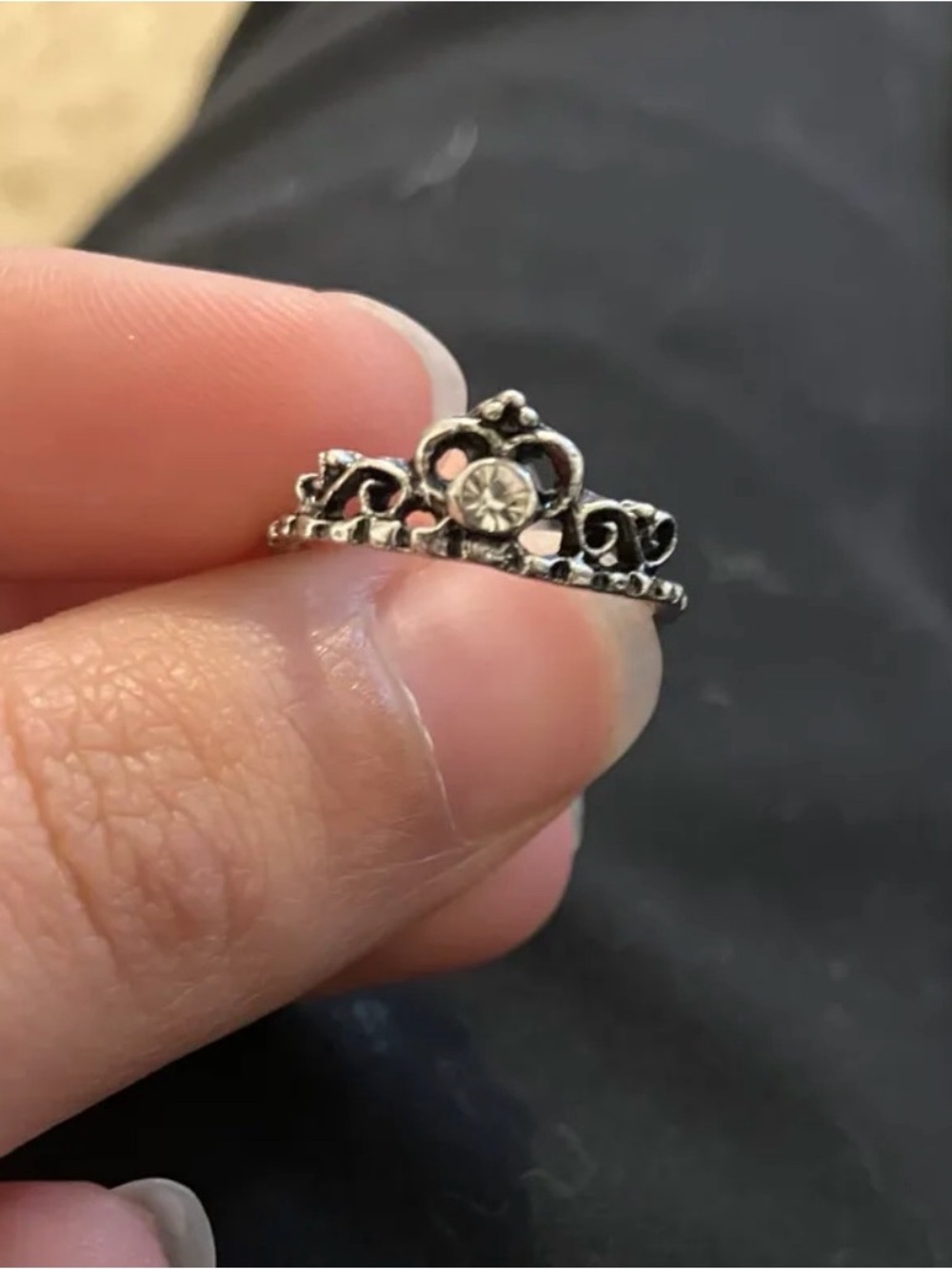 Delicate My Princess Tiara Crown Ring